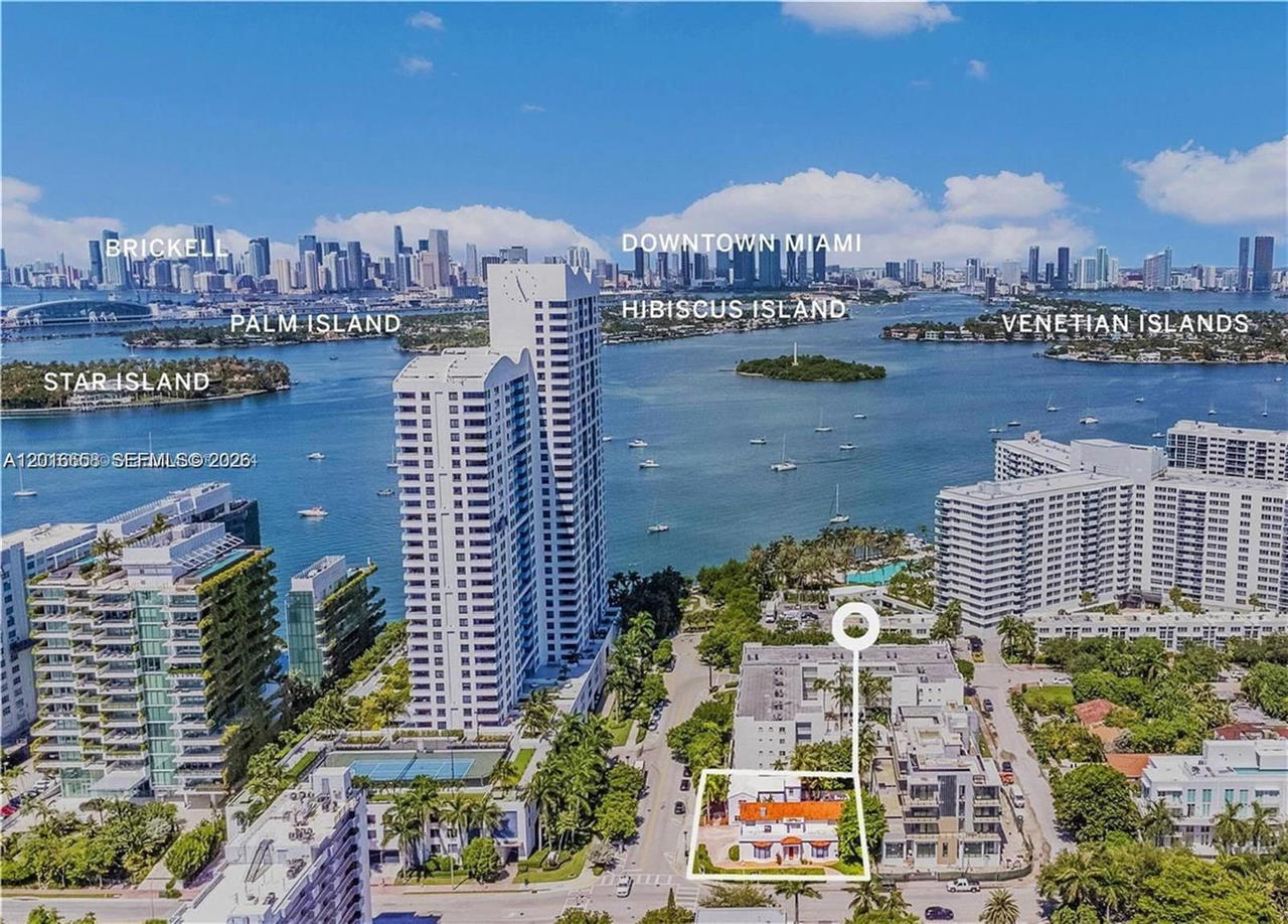 Real estate property located at 1315 14th St, Miami-dade, Alton Beach Bay Front Re-, Miami Beach, FL