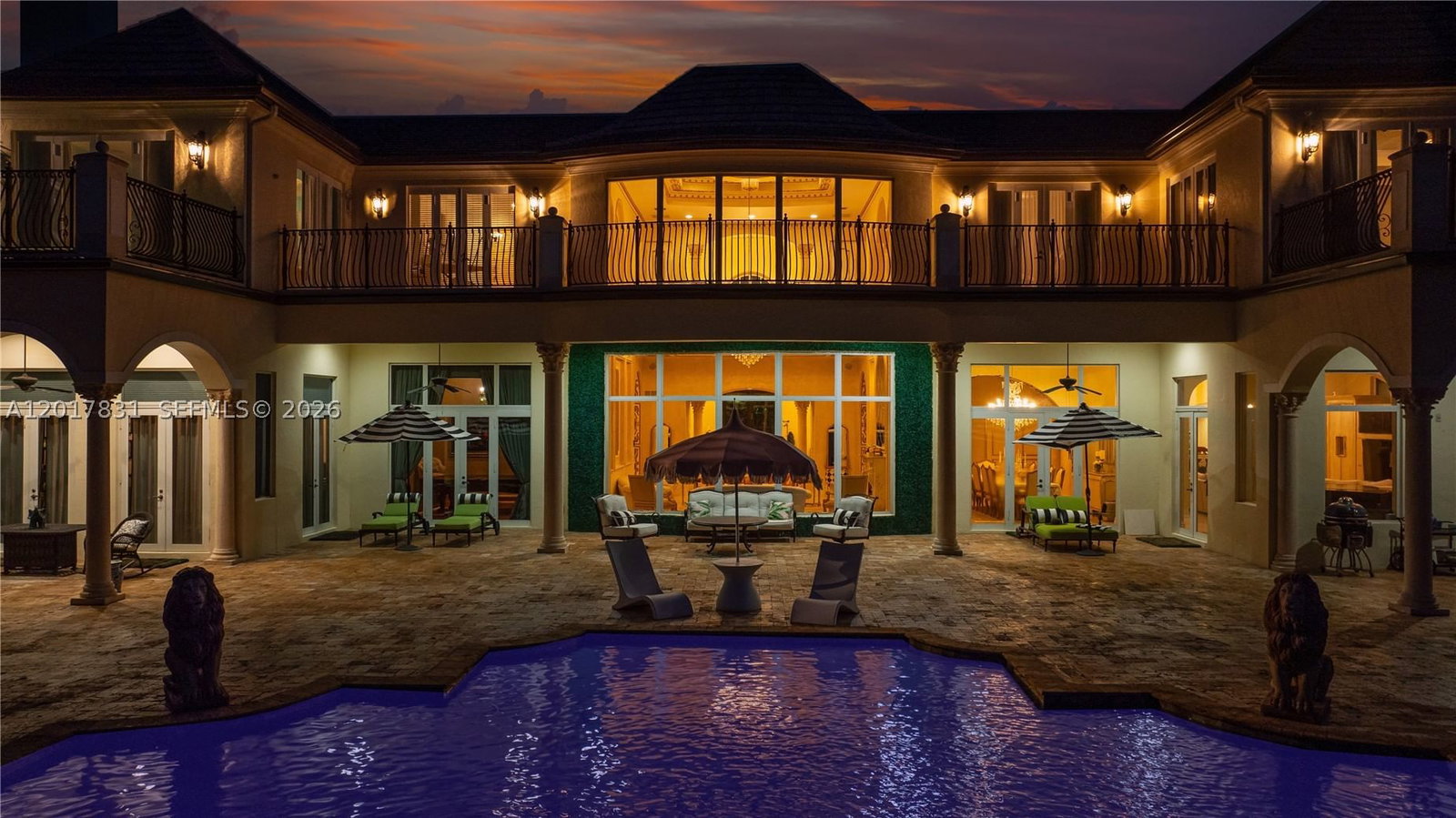 Real estate property located at 2951 Lake Ridge Ln, Broward, Estates Of Swan Lake, Weston, FL