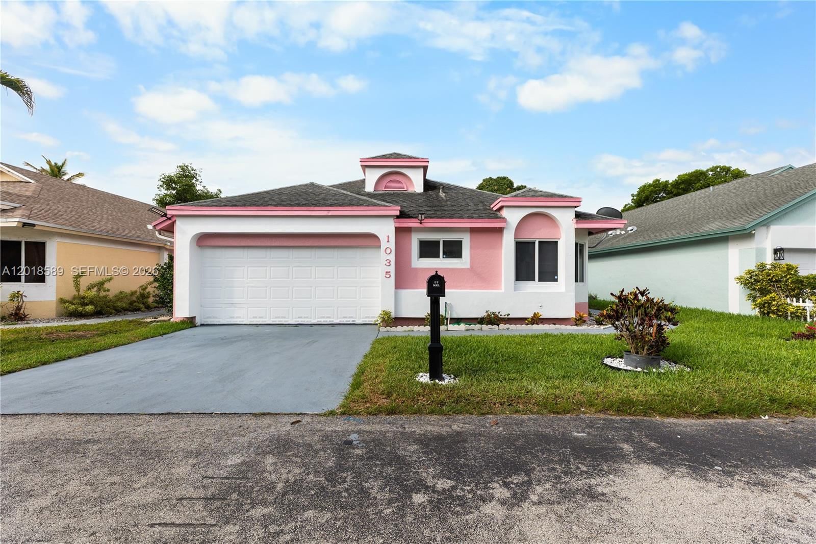 Real estate property located at 1035 Jasmine Ln, Broward, North Lauderdale Division, North Lauderdale, FL