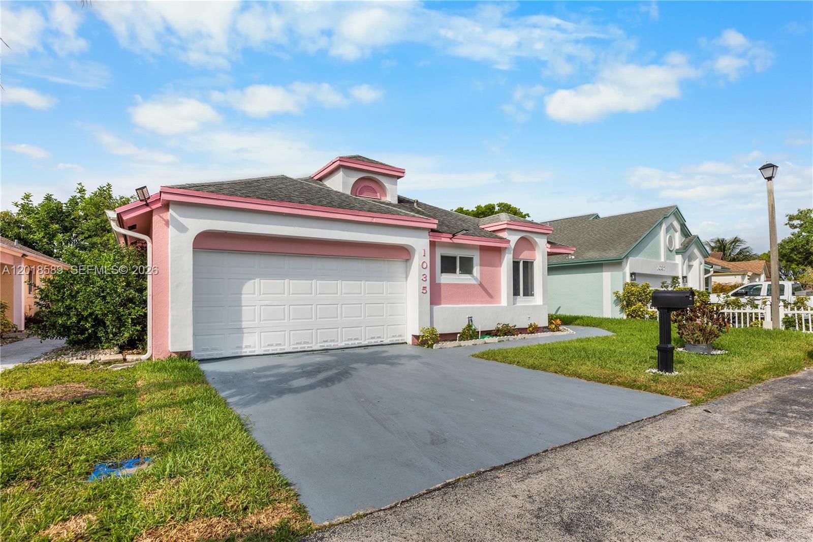 Real estate property located at 1035 Jasmine Ln, Broward, North Lauderdale Division, North Lauderdale, FL
