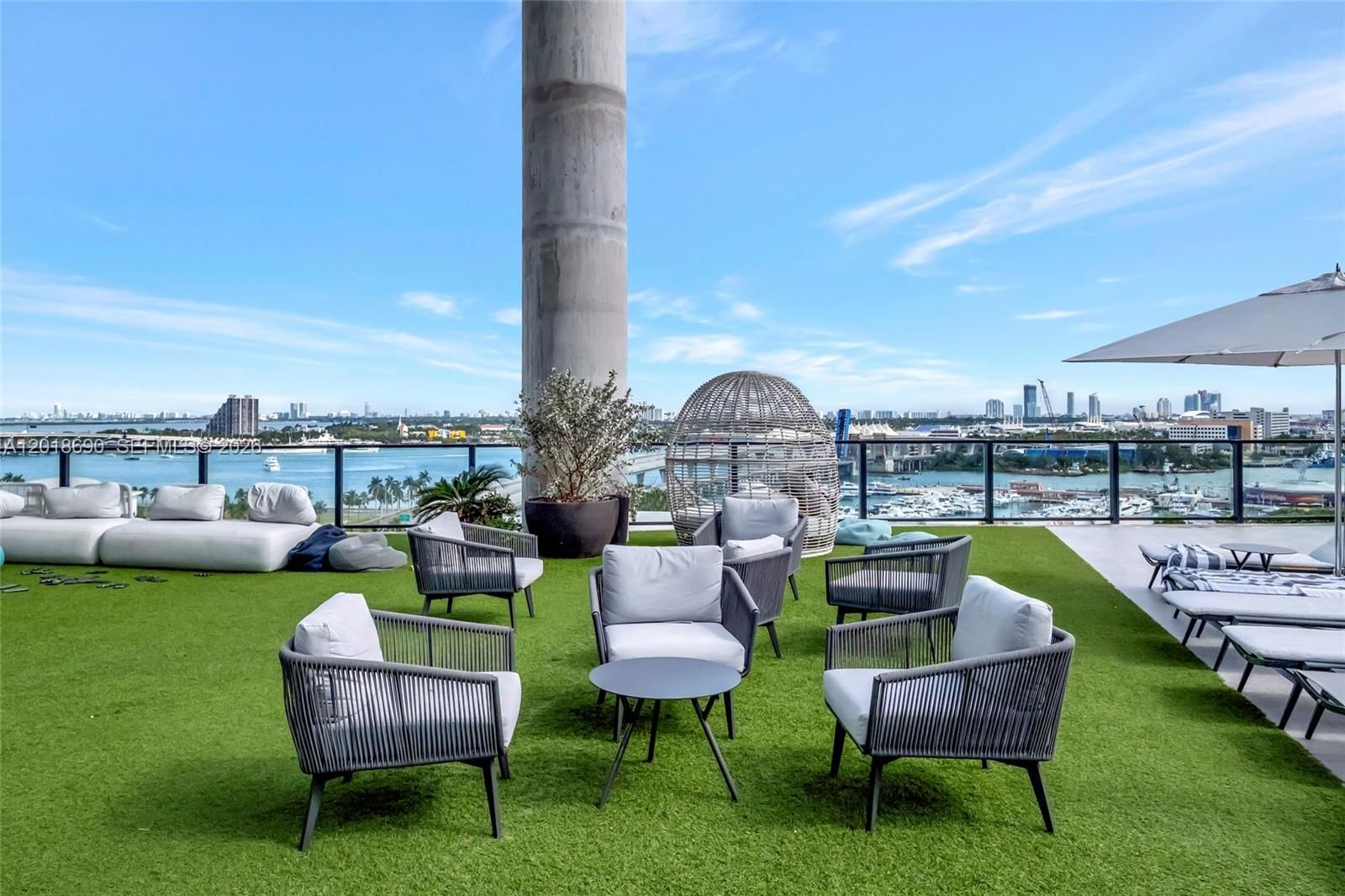 Real estate property located at 398 5th St #1407, Miami-dade, Map Of Miami Dade Co. Fl., Miami, FL