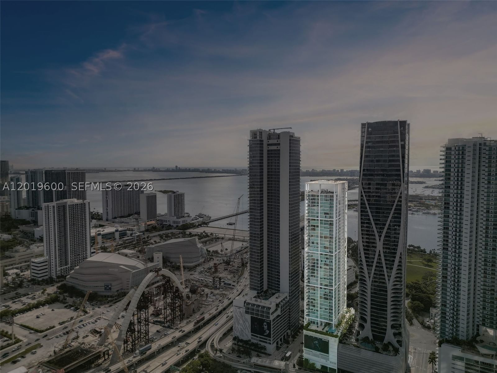 Real estate property located at 1040 Biscayne Blvd #4607, Miami-dade, Ten Museum Pk Residential, Miami, FL