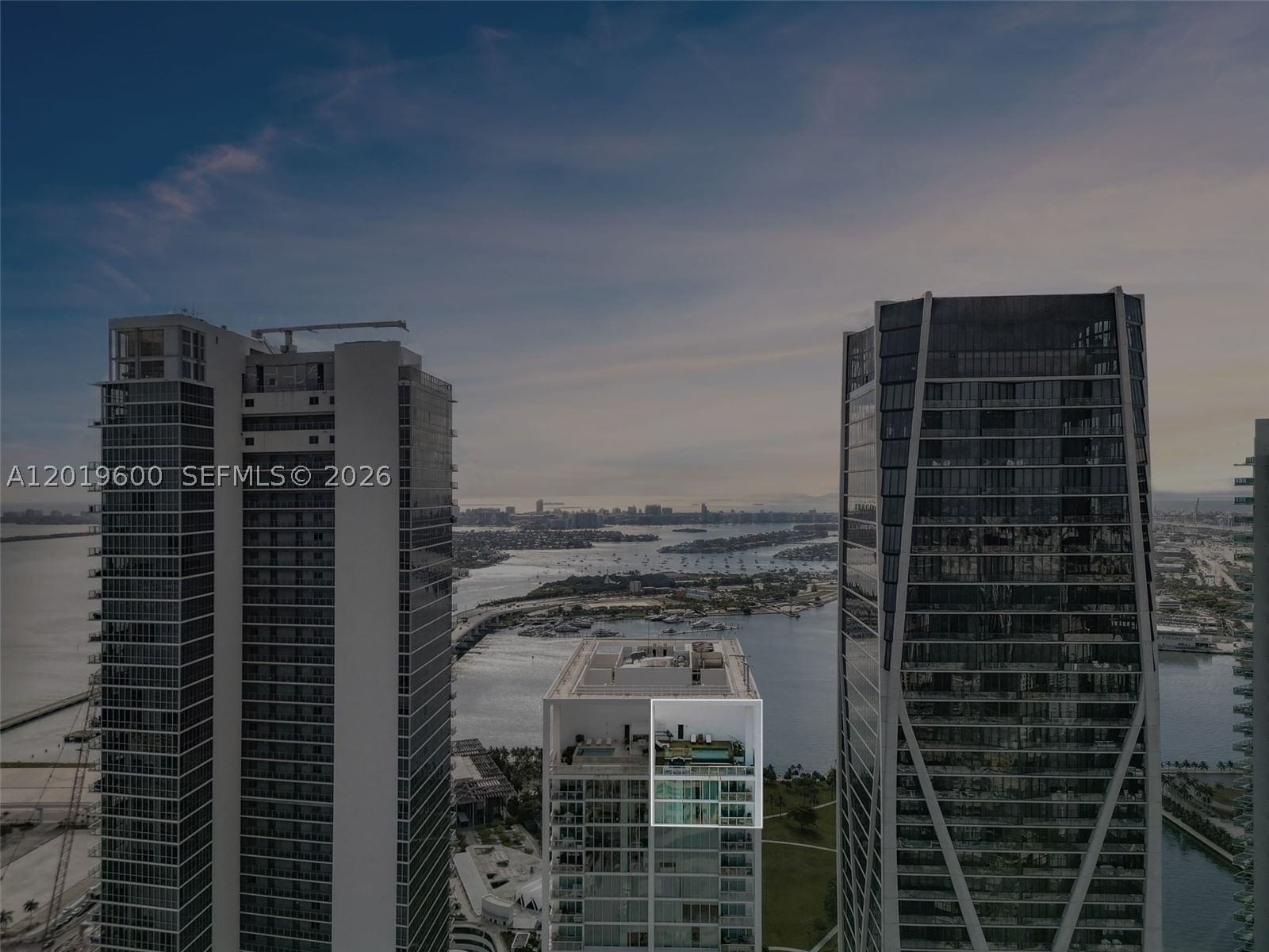 Real estate property located at 1040 Biscayne Blvd #4607, Miami-dade, Ten Museum Pk Residential, Miami, FL