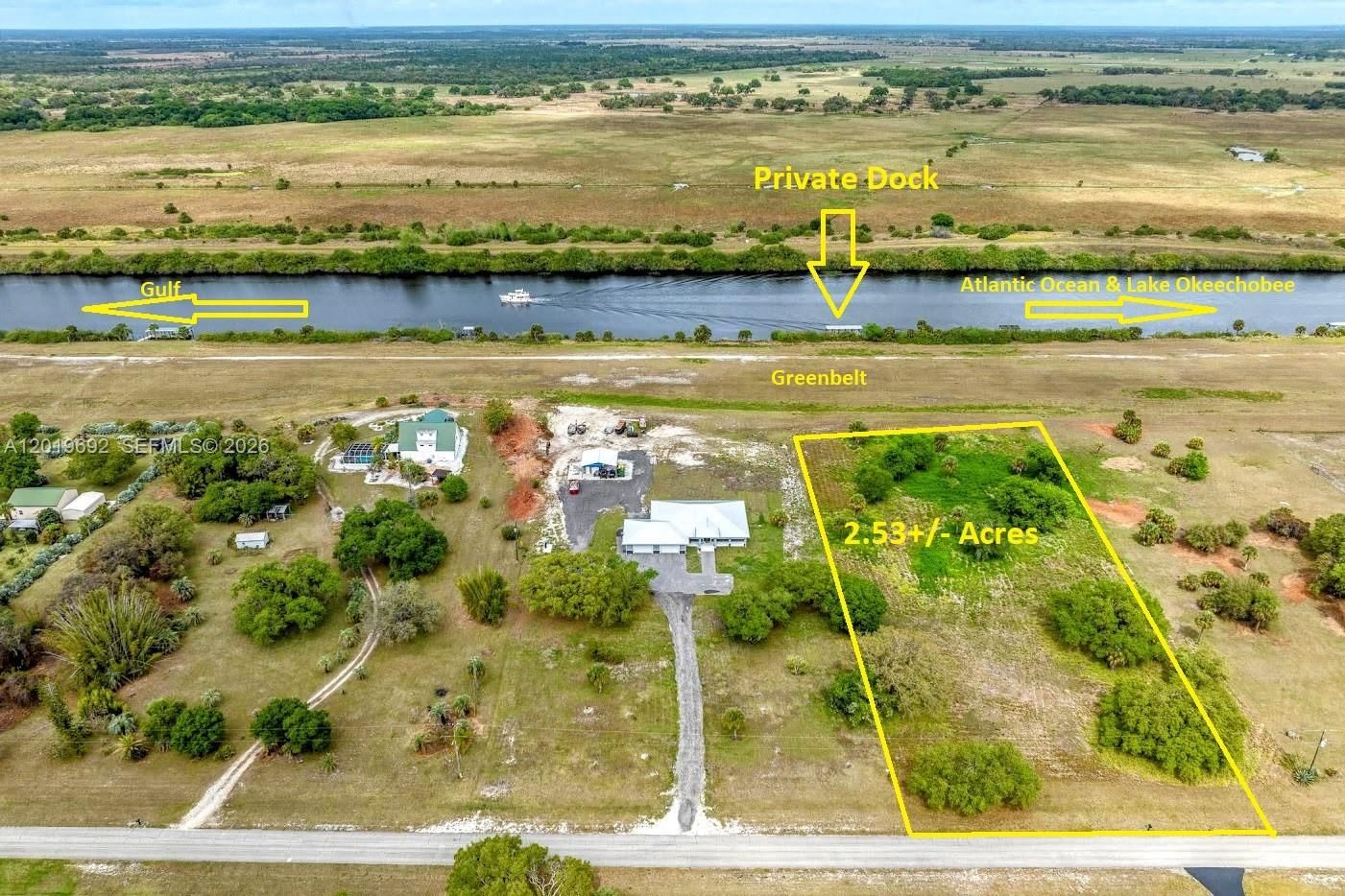 Real estate property located at 1589 Frontier Circle, Glades, Labelle, Other, FL