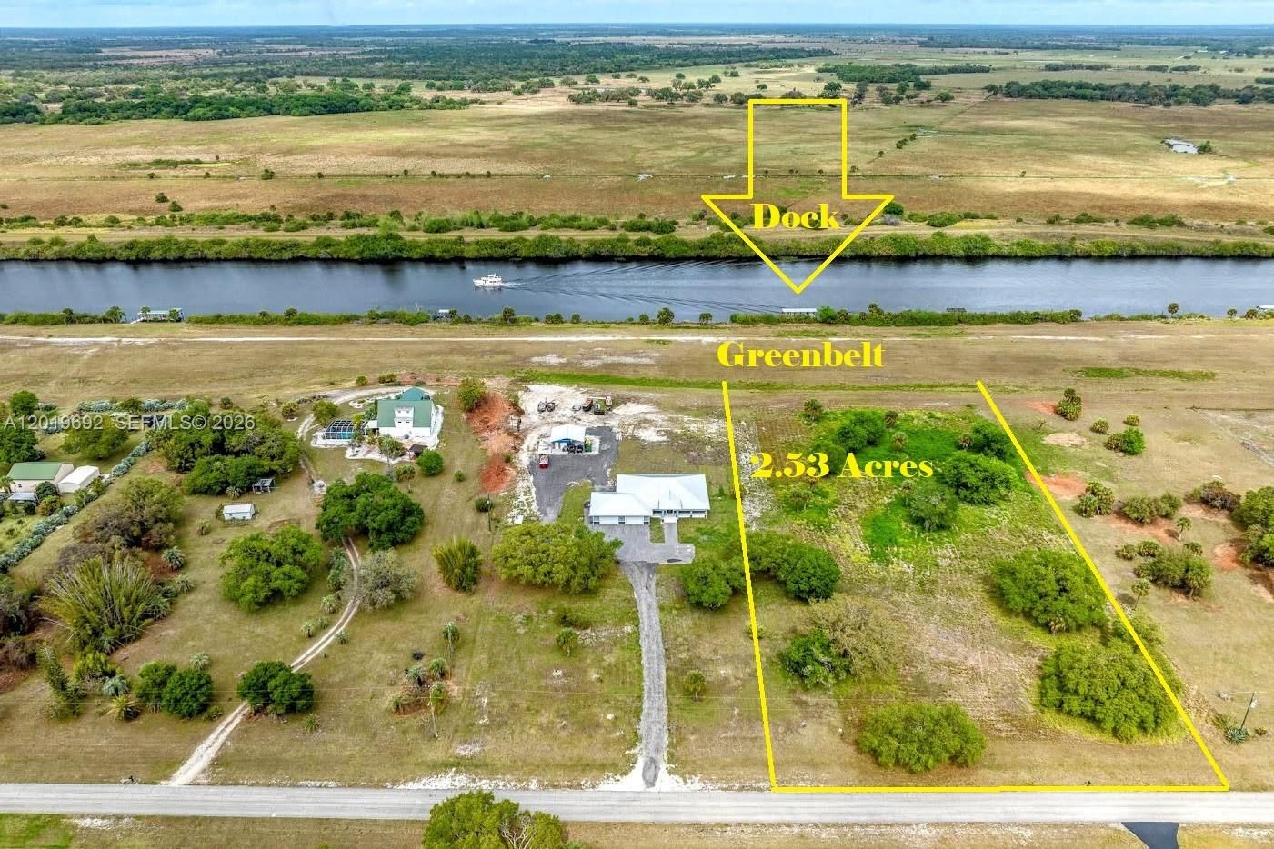 Real estate property located at 1589 Frontier Circle, Glades, Labelle, Other, FL