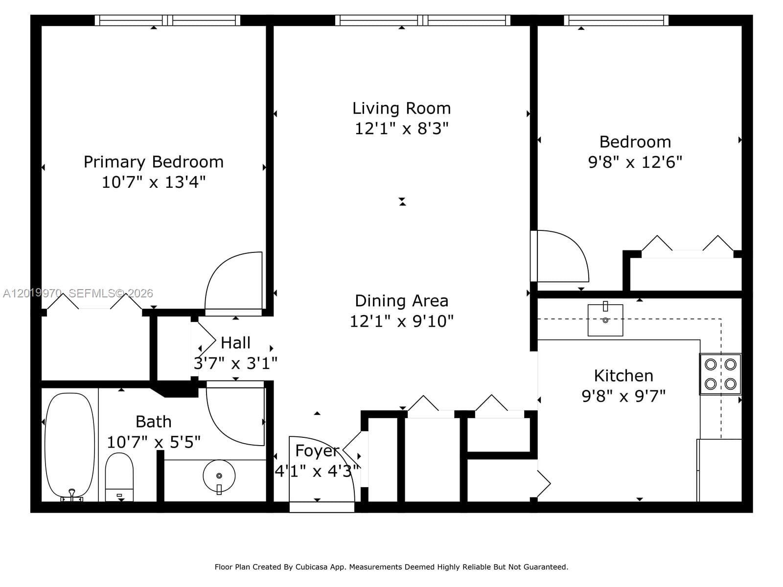 Real estate property located at 3581 117th Ave #5-206, Miami-dade, Westbird Village Condo, Miami, FL