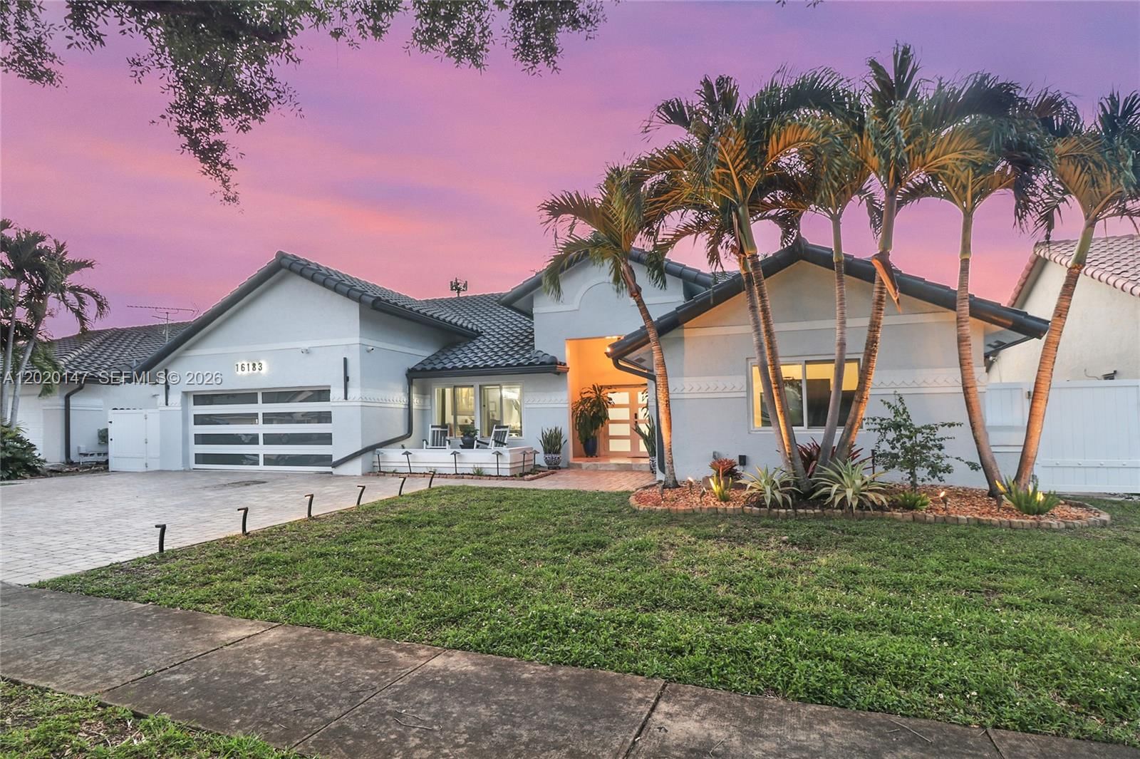 Real estate property located at 16183 15th St, Broward, Westfork 1 Plat, Pembroke Pines, FL