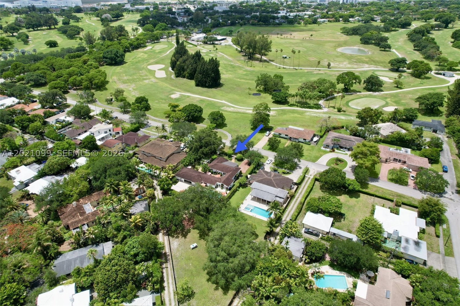 Real estate property located at 37 Deer Run, Miami-dade, Country Club Estates Sec, Miami Springs, FL