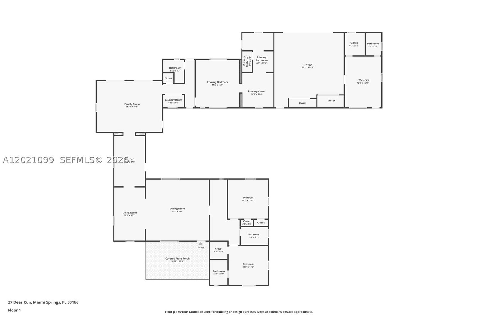 Real estate property located at 37 Deer Run, Miami-dade, Country Club Estates Sec, Miami Springs, FL