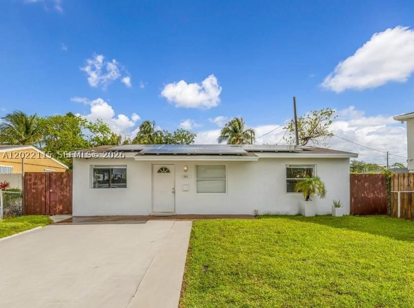 Real estate property located at 2411 Fletcher St, Broward, Belmar Amended, Hollywood, FL