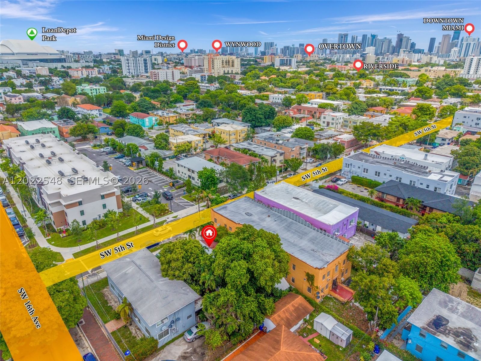 Real estate property located at 1568 5th St, Miami-dade, Lawrence Estates Land Cos, Miami, FL
