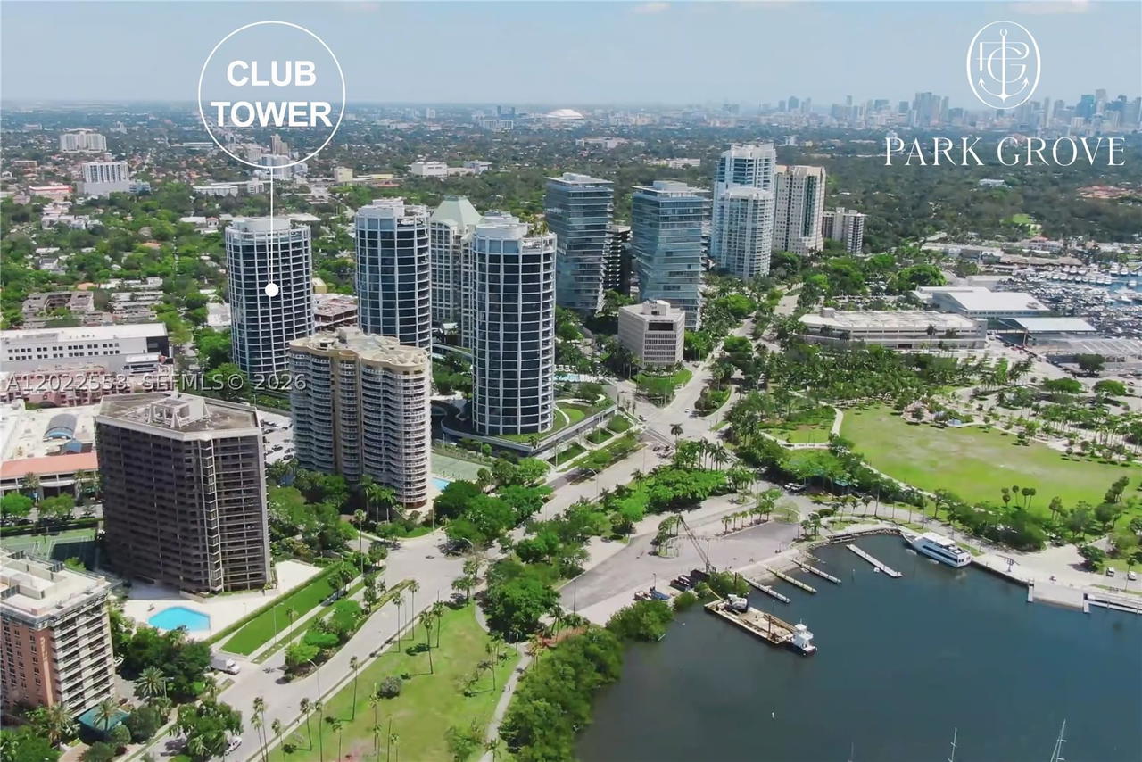 Real estate property located at 2831 Bayshore Dr #705, Miami-dade, Club Residences At Park Gr, Miami, FL