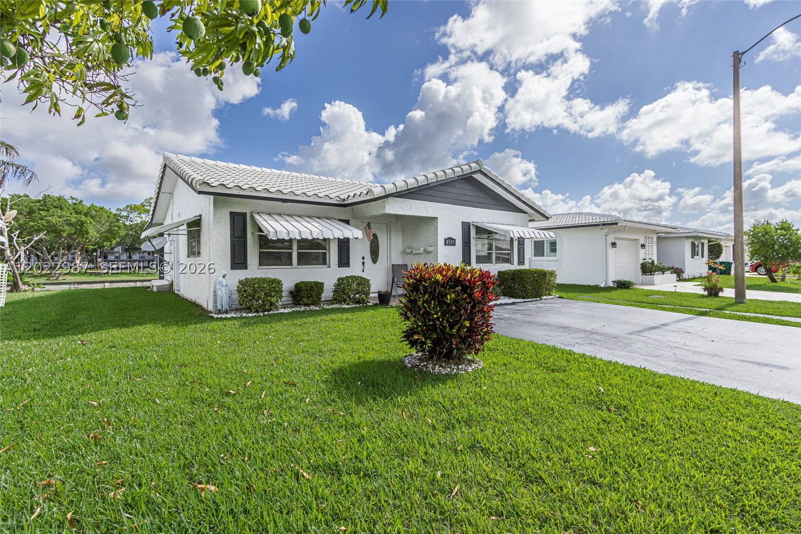 Real estate property located at 8309 59th Pl, Broward, Mainlands Of Tamarac Lake, Tamarac, FL
