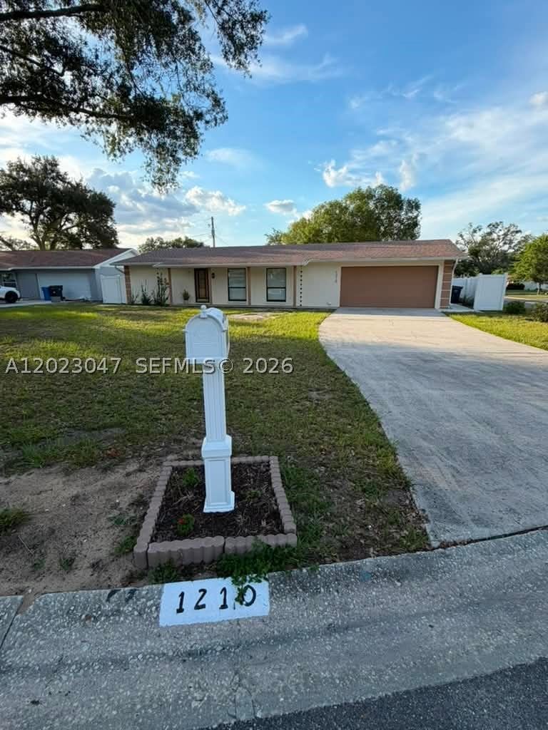 Real estate property located at 1210 BRANDA VISTA DR, Hillsborough, Branda Vista Sub Unit, Brandon, FL