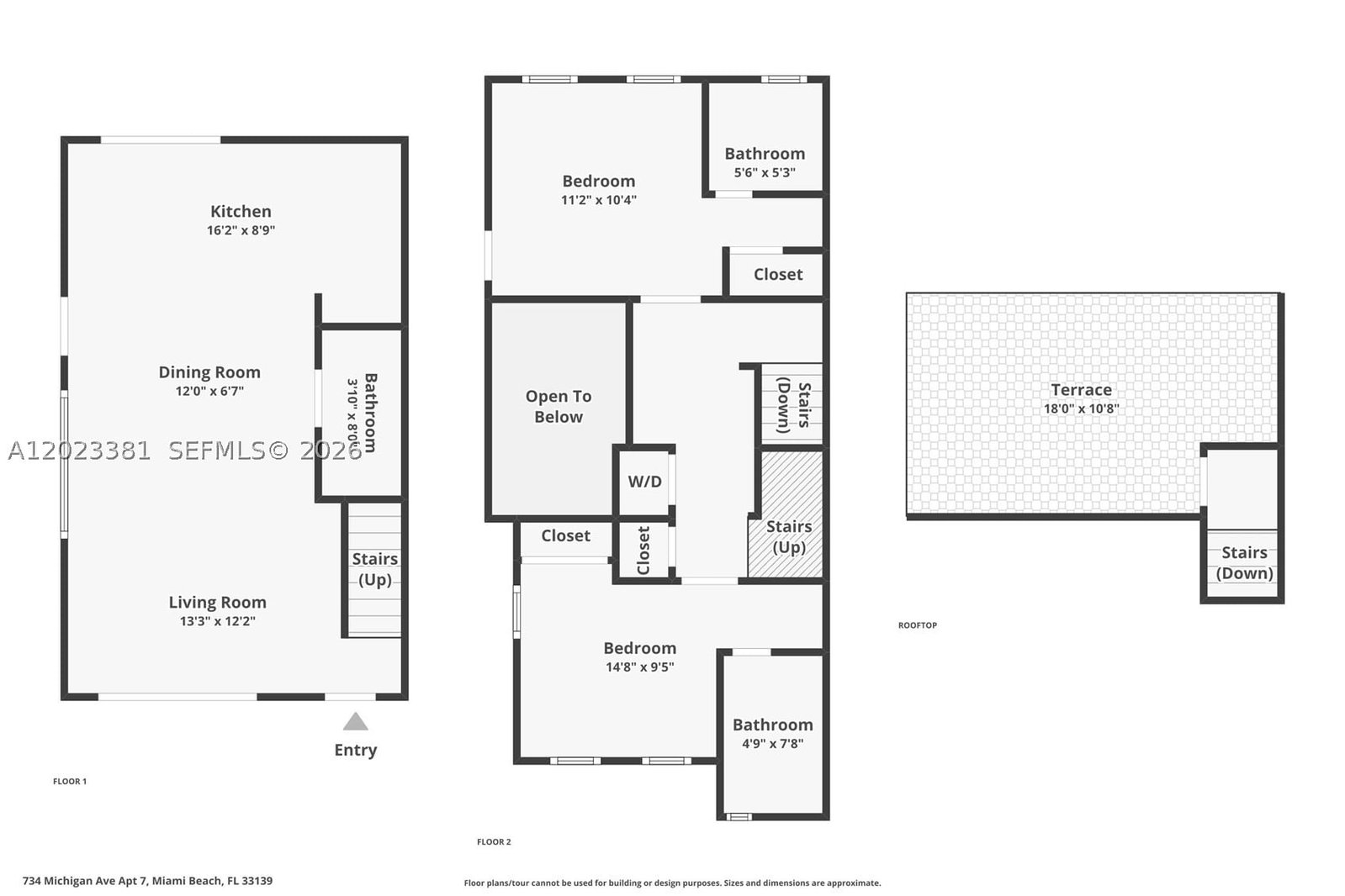 Real estate property located at 734 Michigan Ave #7, Miami-dade, 734 Michigan Condo, Miami Beach, FL