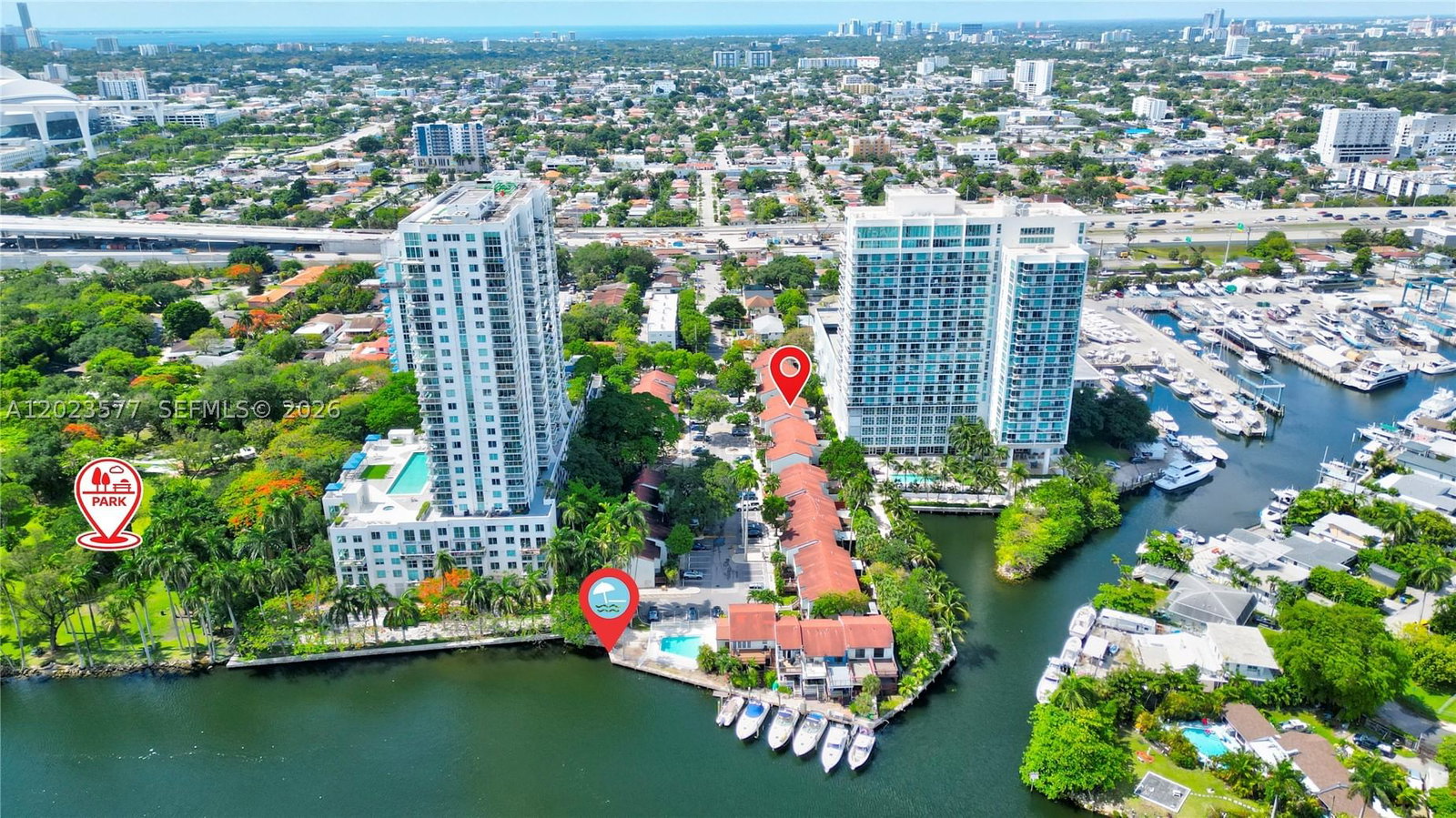 Real estate property located at 1901 S River Dr #12B, Miami-dade, River Club Townhouse Cond, Miami, FL