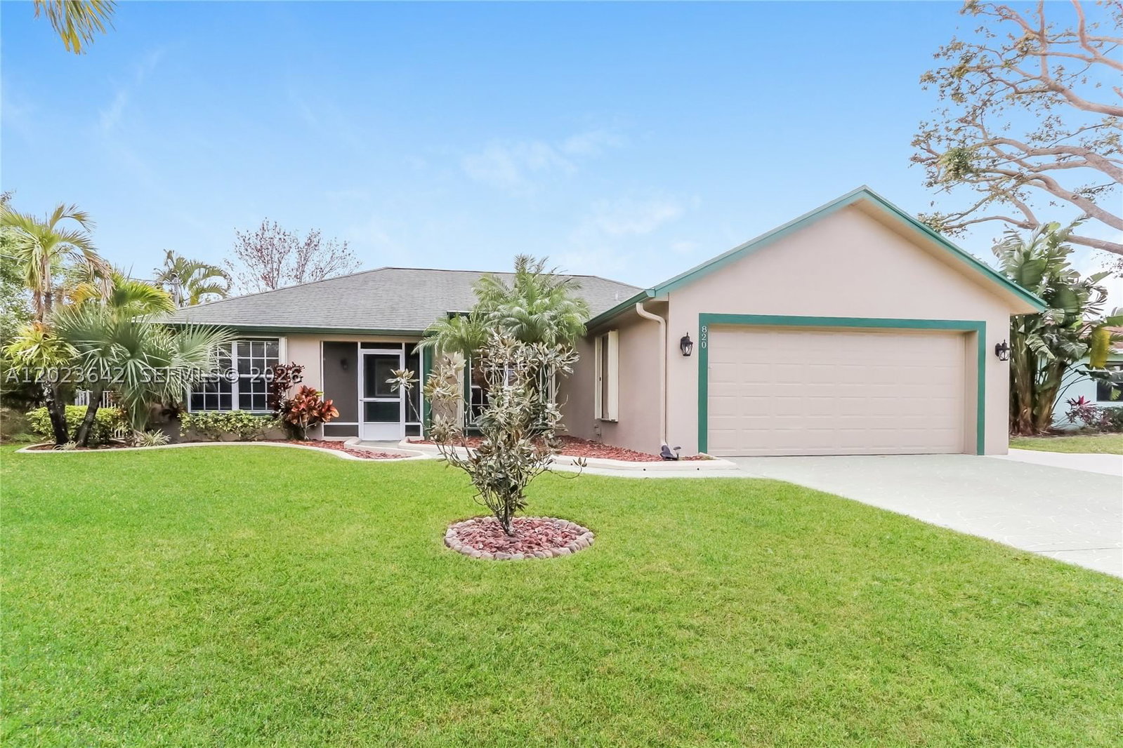 Real estate property located at 820 Dalton Ave, St Lucie, Port St Lucie Section 23, Port St Lucie, FL
