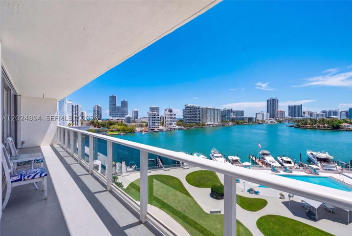 Real estate property located at 900 Bay Dr #606, Miami-dade, King Cole Condo, Miami Beach, FL