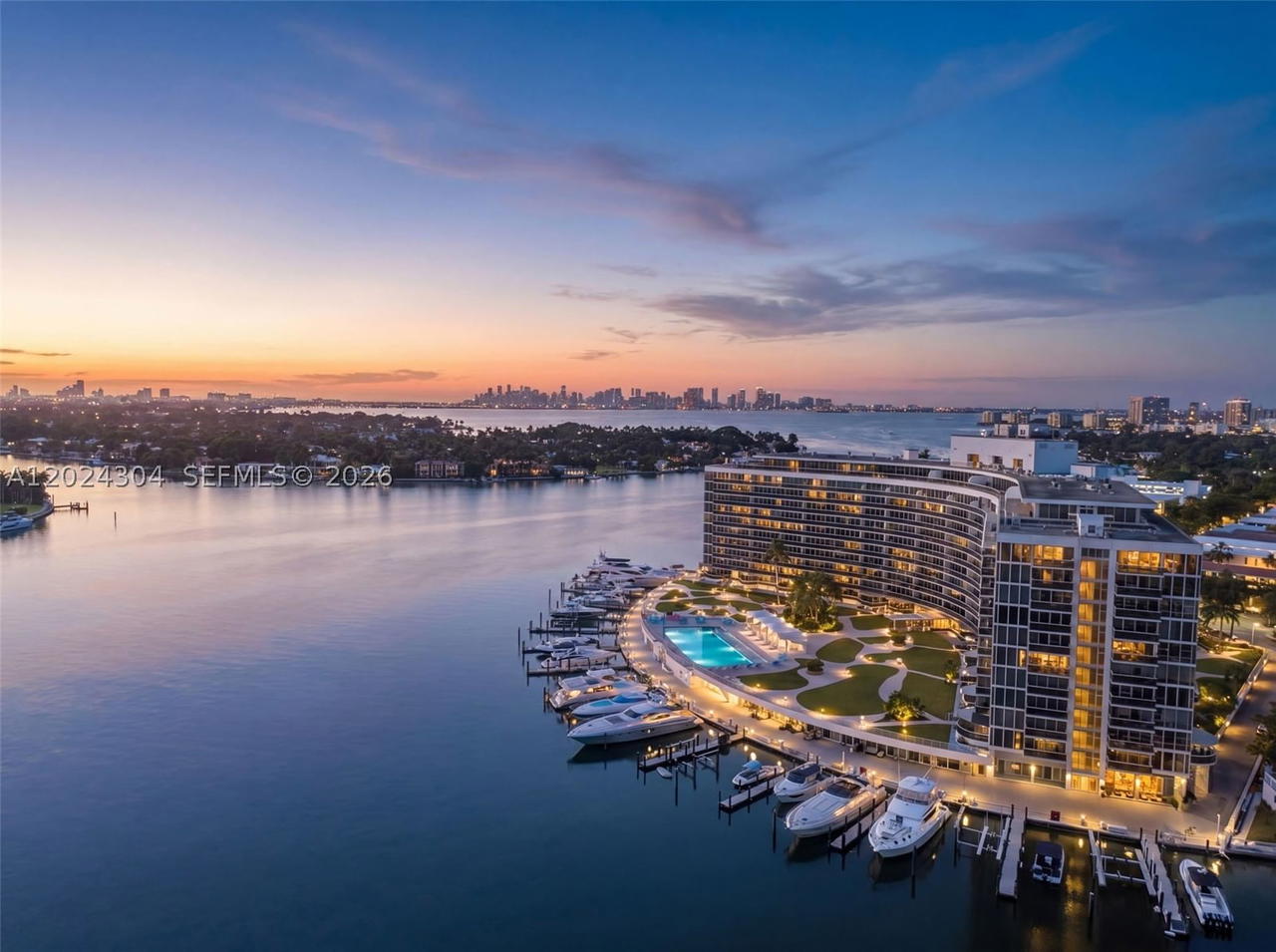 Real estate property located at 900 Bay Dr #606, Miami-dade, King Cole Condo, Miami Beach, FL