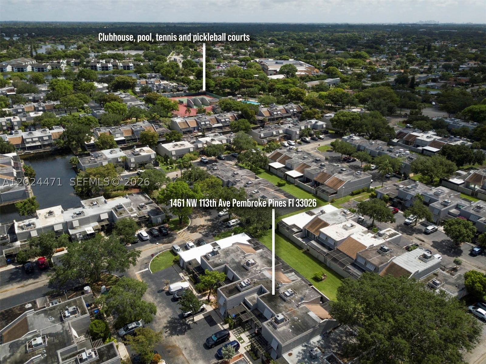 Real estate property located at 1461 113th Ave, Broward, Everglades Sugar & Land, Pembroke Pines, FL