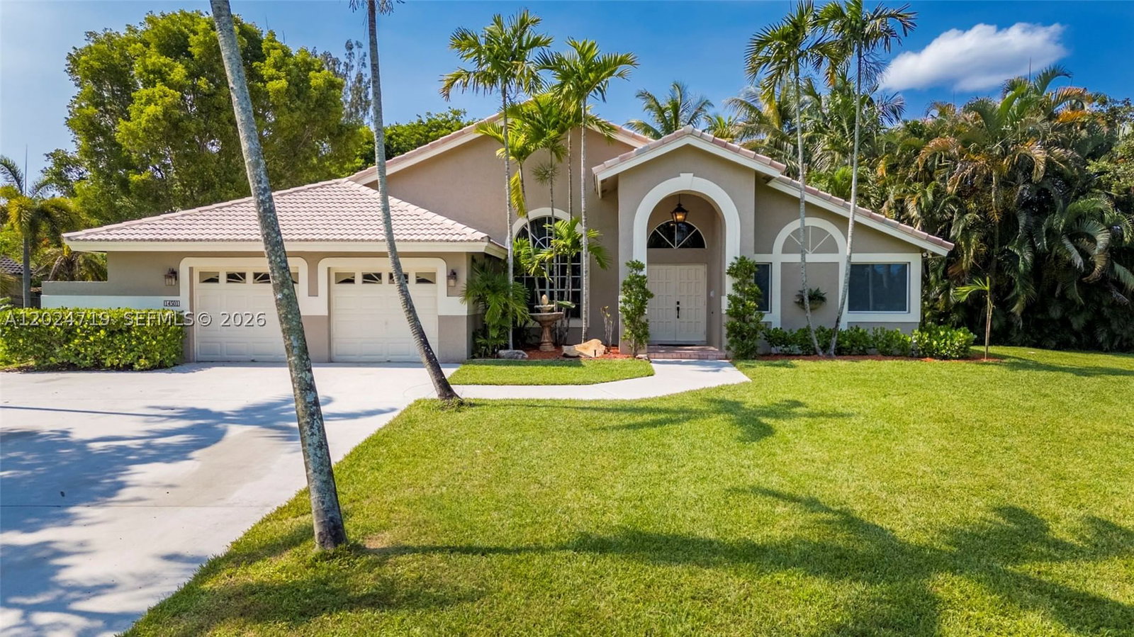 Real estate property located at 14501 18th Ct, Broward, Fla Fruit Lands Co, Davie, FL