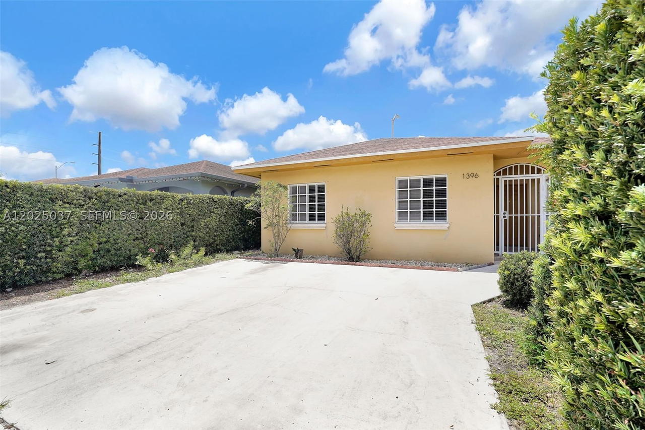Real estate property located at 1396 30th St, Miami-dade, Pacifica Estates, Hialeah, FL
