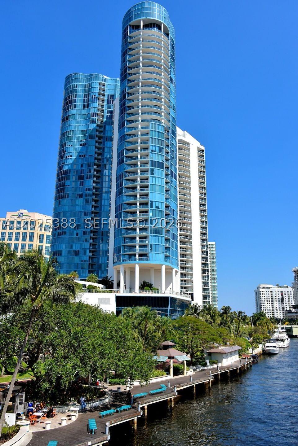 Real estate property located at 333 Las Olas Way #1608, Broward, Las Olas River House Condo, Fort Lauderdale, FL