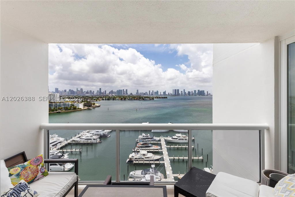 Real estate property located at 1800 Sunset Harbour #1612, Miami-dade, Sunset Harbour, Miami Beach, FL