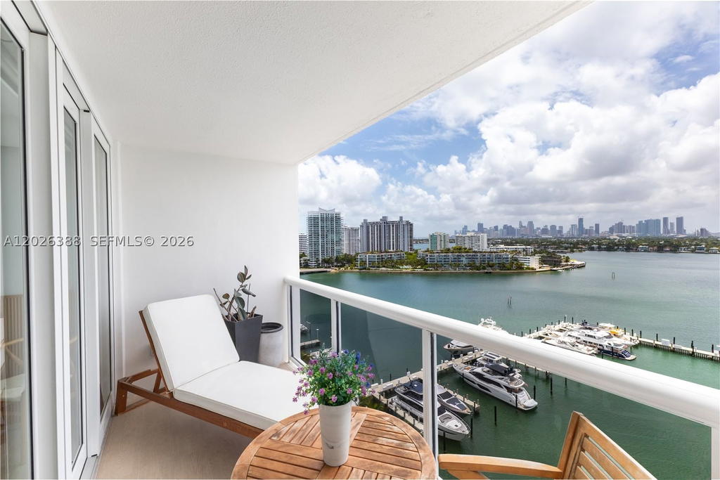 Real estate property located at 1800 Sunset Harbour #1612, Miami-dade, Sunset Harbour, Miami Beach, FL