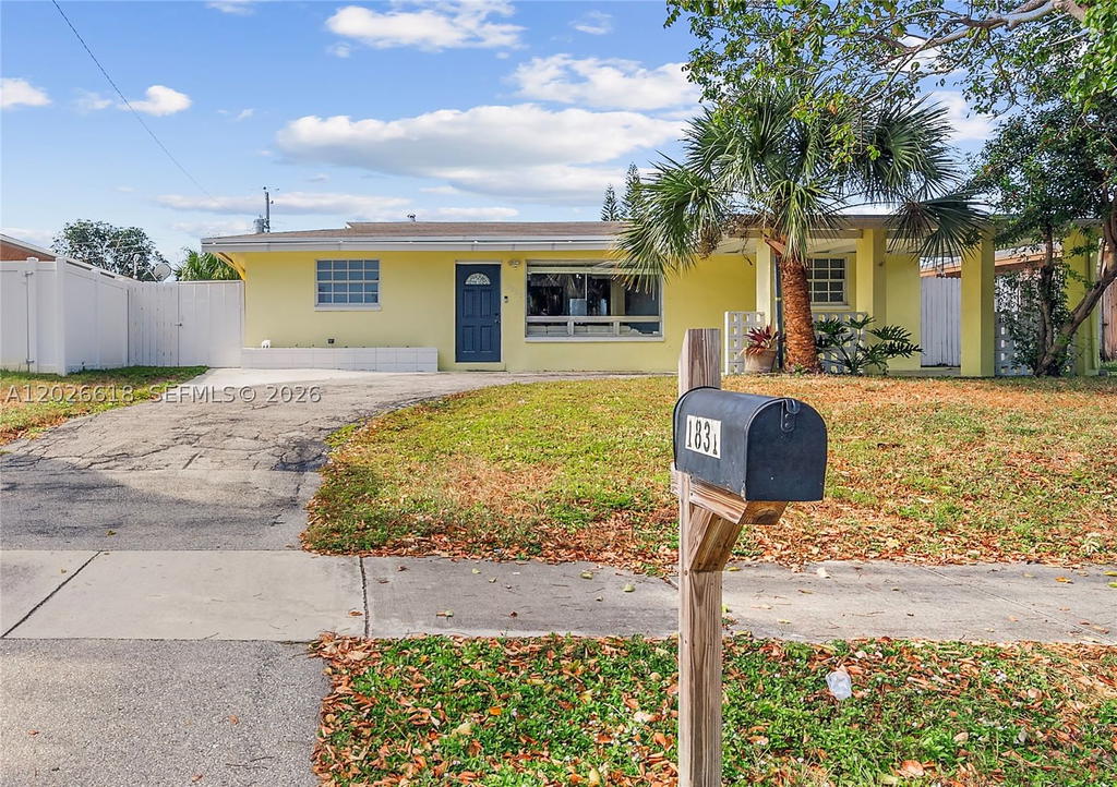 Real estate property located at 1831 1st Ter, Broward, Kendall Green Sec, Pompano Beach, FL
