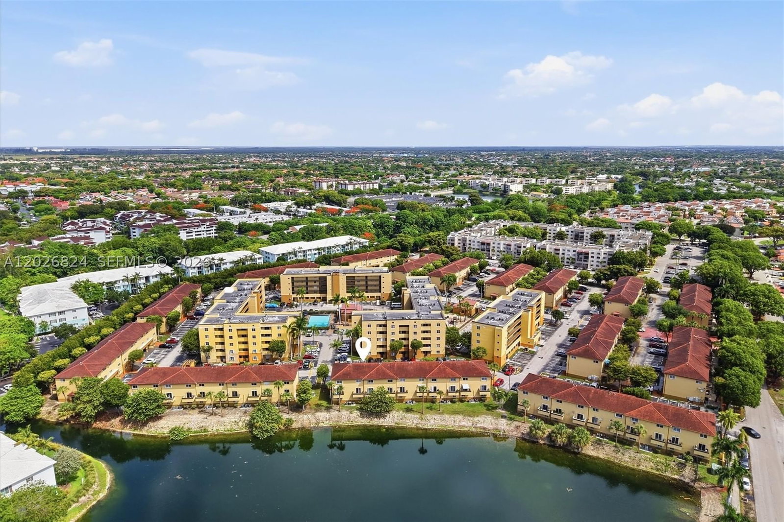 Real estate property located at 8240 149th Ct #7-201, Miami-dade, Waterview Condo, Miami, FL