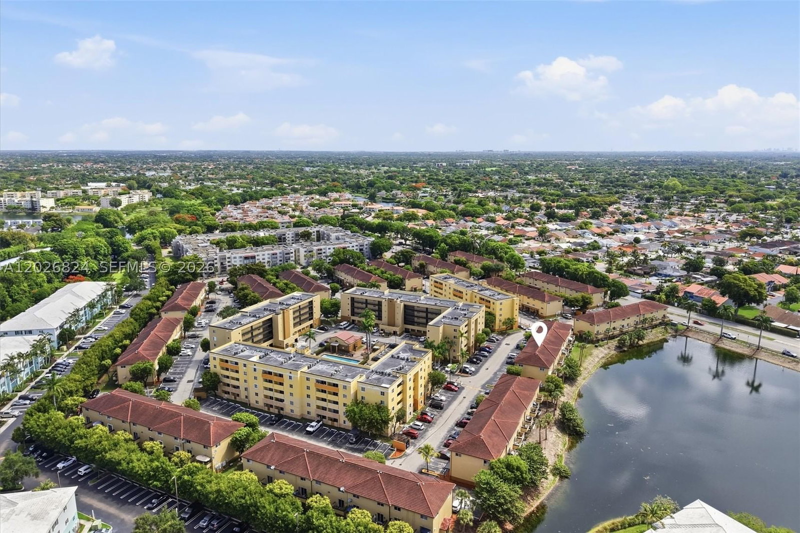Real estate property located at 8240 149th Ct #7-201, Miami-dade, Waterview Condo, Miami, FL