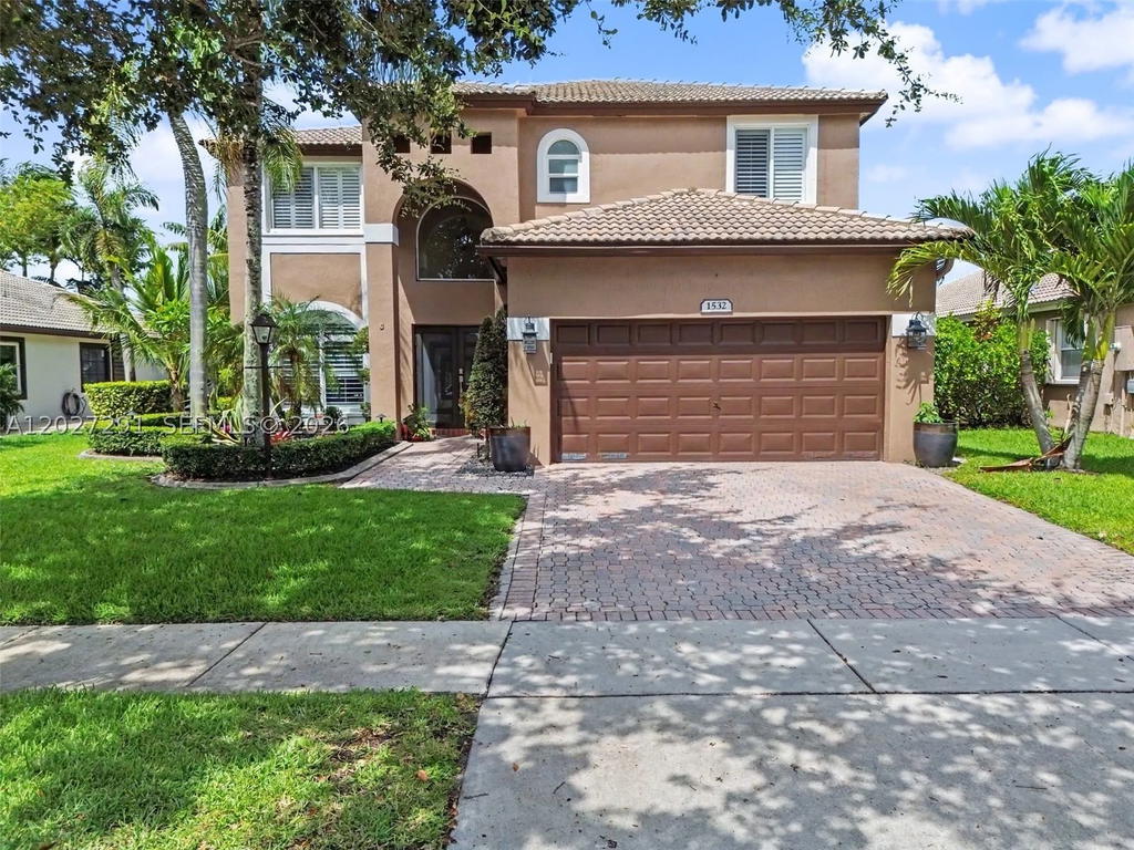 Real estate property located at 1532 133rd Ave, Broward, Pembroke Falls Phase 2, Pembroke Pines, FL