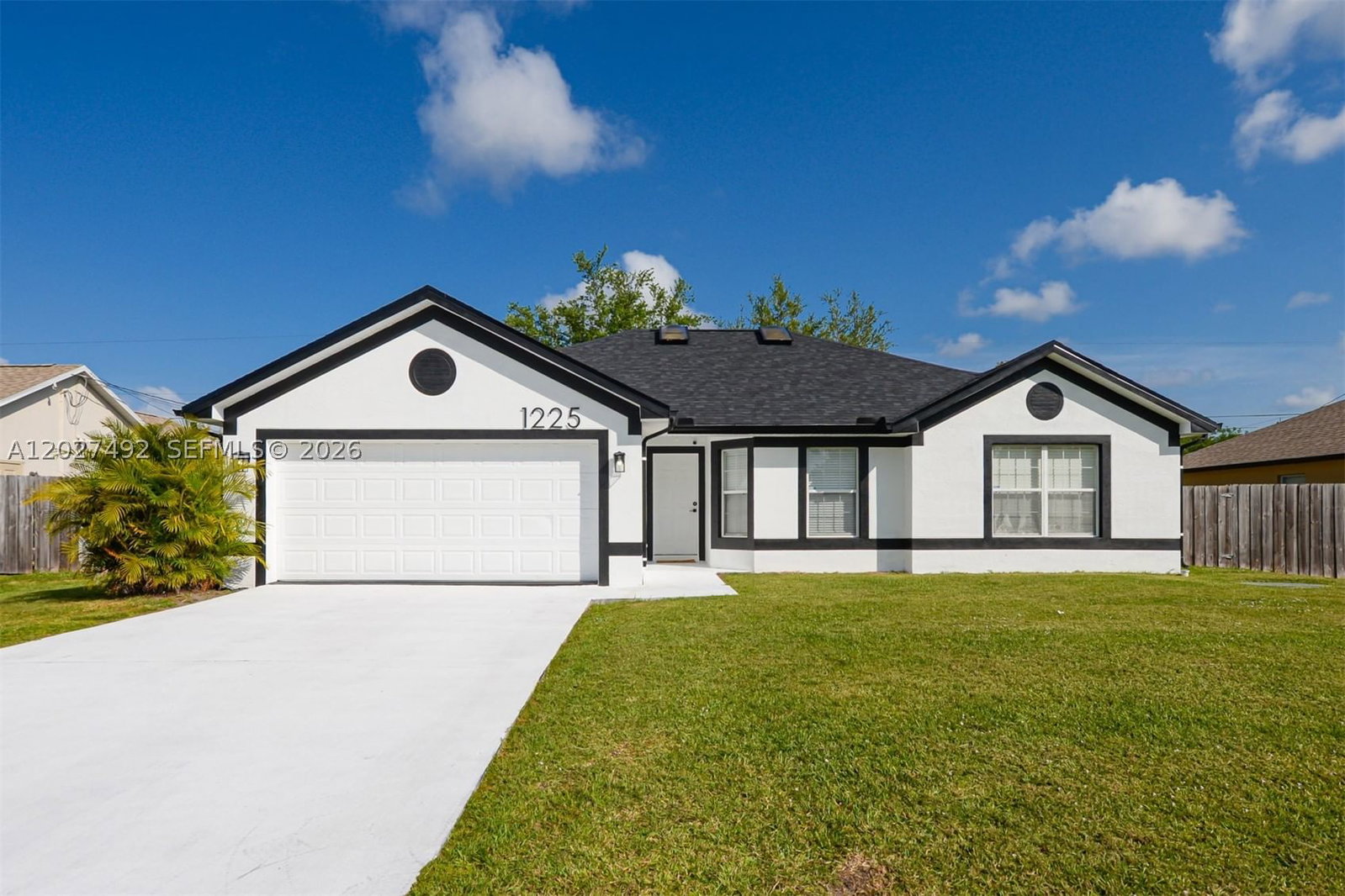 Real estate property located at 1225 Hunnicut Ave, St Lucie, Port St Lucie Section 19, Port St Lucie, FL