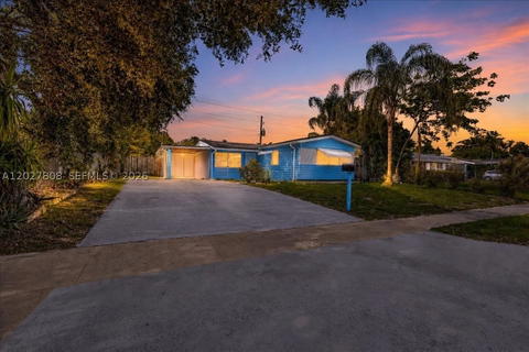 Real estate property located at 6531 Sherman St, Broward, Driftwood Plaza, Hollywood, FL