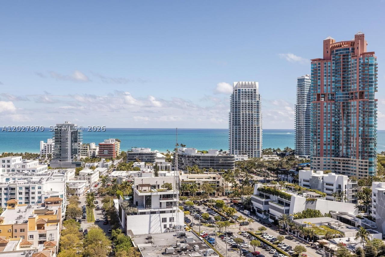 Real estate property located at 90 Alton Rd #2207, Miami-dade, Yacht Club At Portofino C, Miami Beach, FL