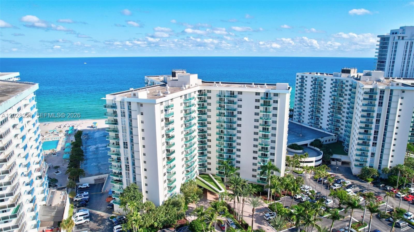 Real estate property located at 3801 Ocean Dr #6Z, Broward, Tides On Hollywood Beach, Hollywood, FL