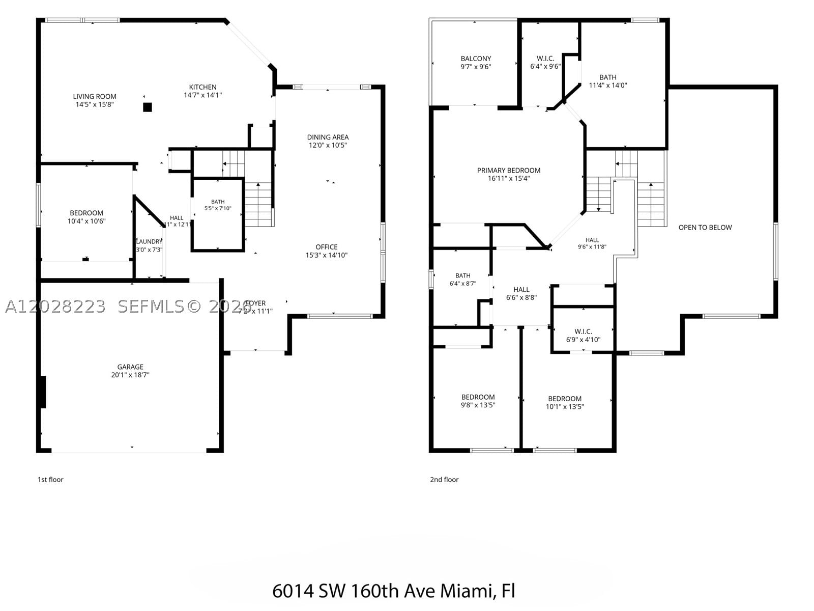 Real estate property located at 6014 160th Ave, Miami-dade, Balani Sub, Miami, FL