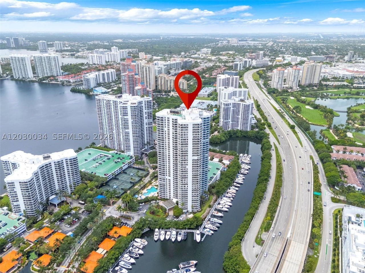 Real estate property located at 3500 Mystic Pointe Dr #1205, Miami-dade, Mystic Pointe Tower 400 C, Aventura, FL