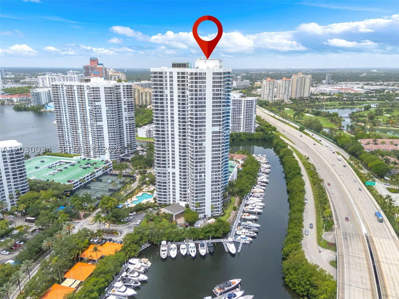 Real estate property located at 3500 Mystic Pointe Dr #1205, Miami-dade, Mystic Pointe Tower 400 C, Aventura, FL