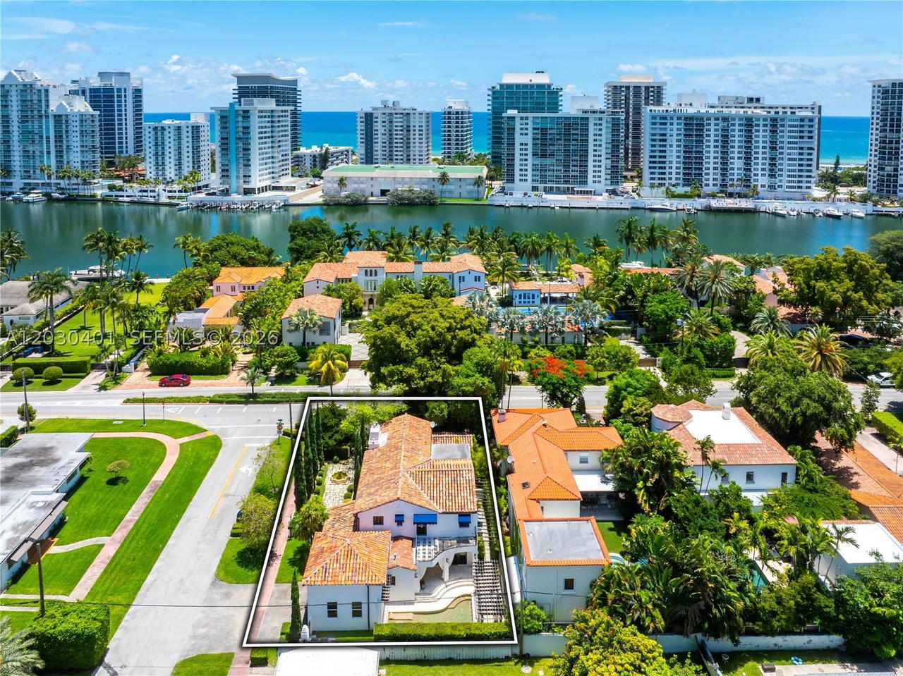 Real estate property located at 5860 Pine Tree Dr, Miami-dade, Beach View Addn, Miami Beach, FL