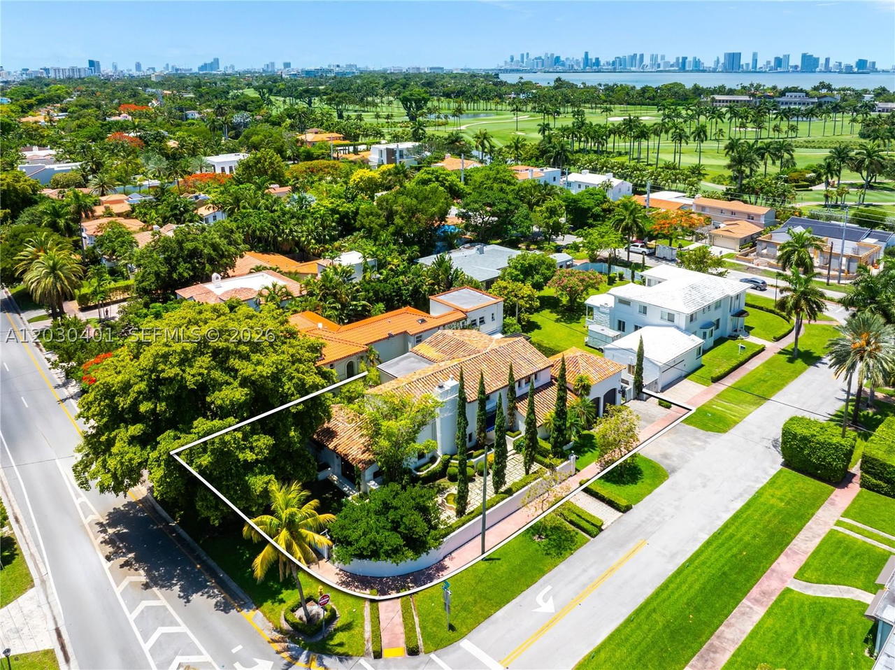 Real estate property located at 5860 Pine Tree Dr, Miami-dade, Beach View Addn, Miami Beach, FL