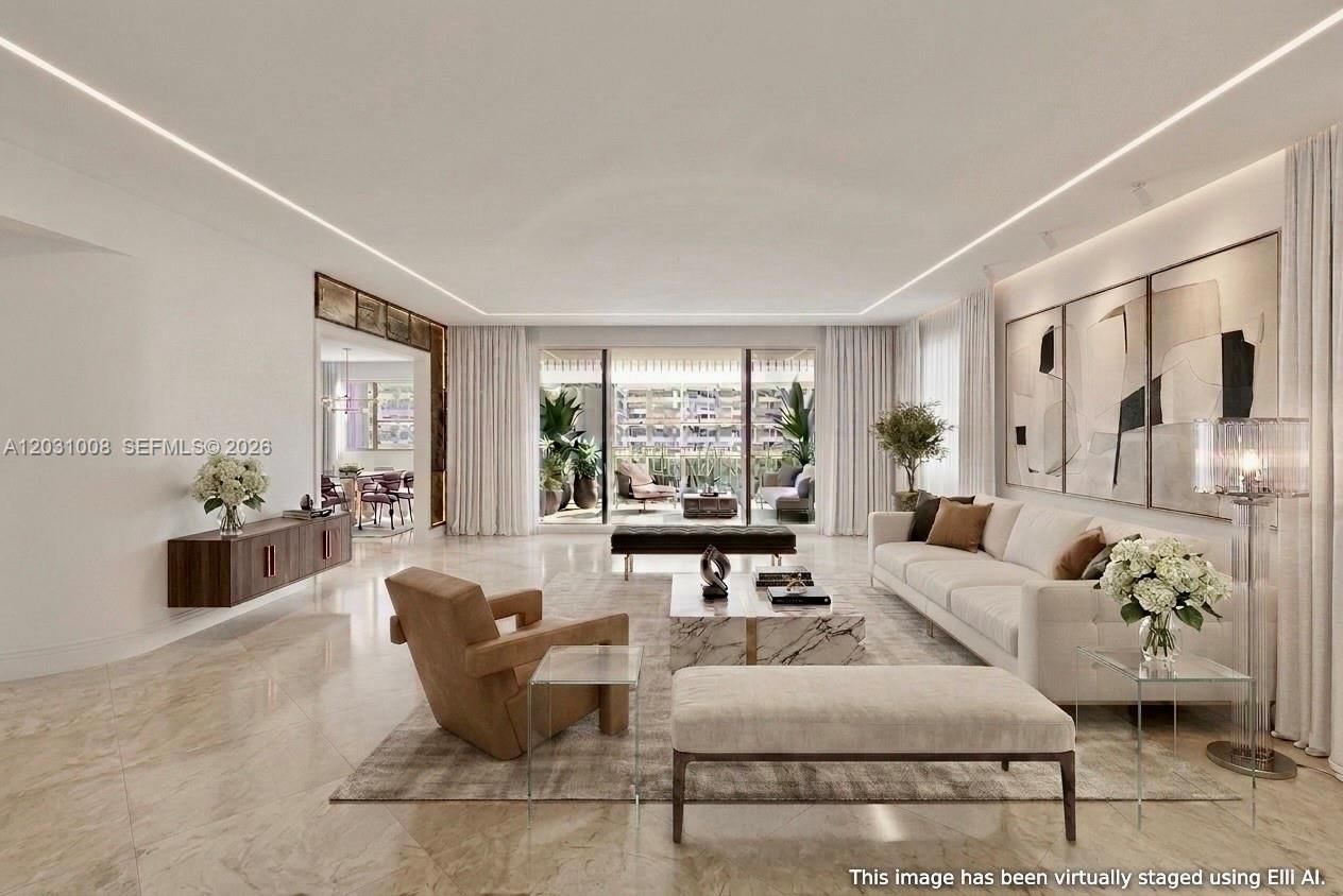 Real estate property located at 3 Grove Isle Dr C605, Miami-dade, Grove Isle Condo, Miami, FL