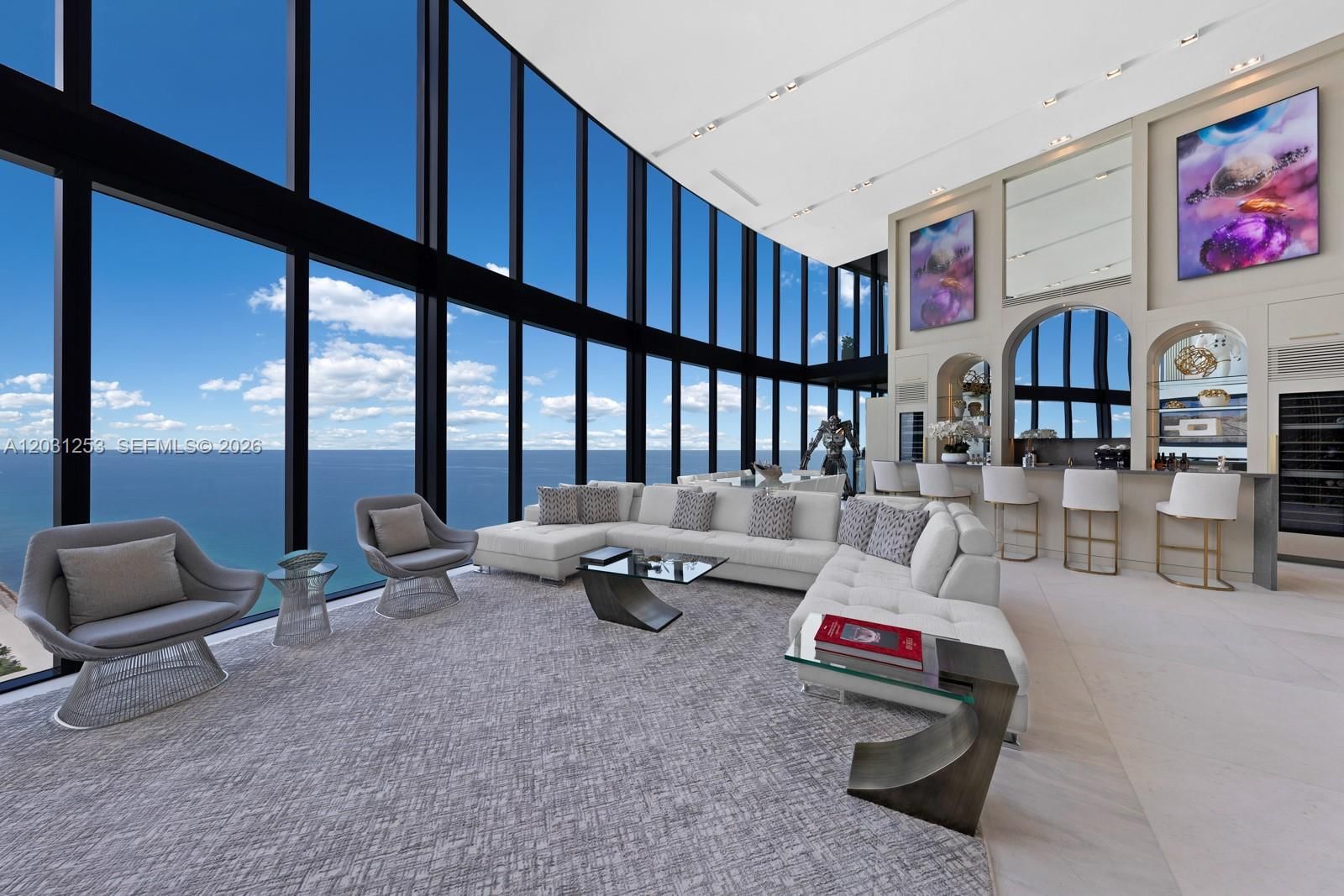 Real estate property located at 18555 Collins Ave #4405, Miami-dade, 18555 Collins Avenue Cond, Sunny Isles Beach, FL