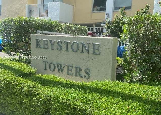 Real estate property located at 2020 135th St #506, Miami-dade, Keystone Towers Condo, North Miami, FL