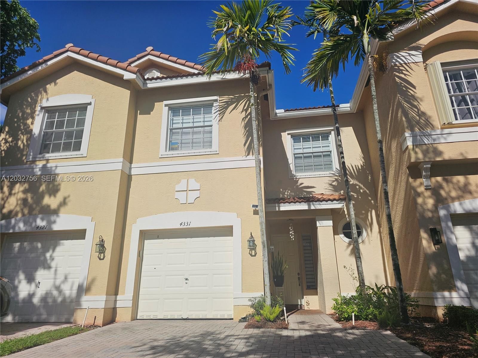 Real estate property located at 4331 124th Way, Broward, Silver Falls Pod, Miramar, FL