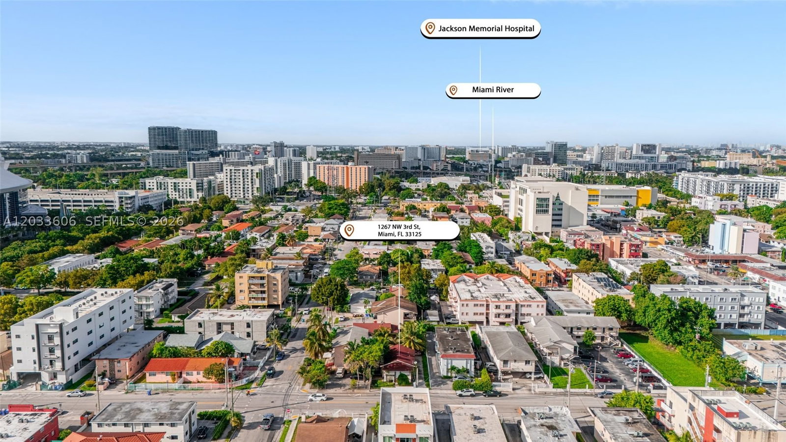 Real estate property located at 1267 3rd St, Miami-dade, Lawrence Est Land Co, Miami, FL
