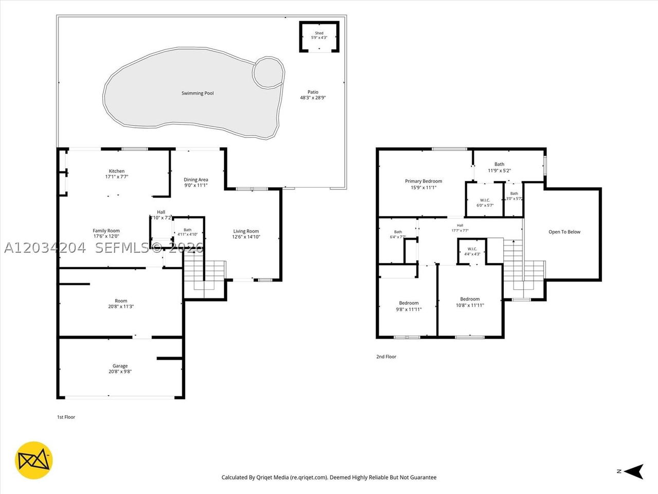 Real estate property located at 7315 158th Ave, Miami-dade, Weitzer Lago Mar Homes, Miami, FL