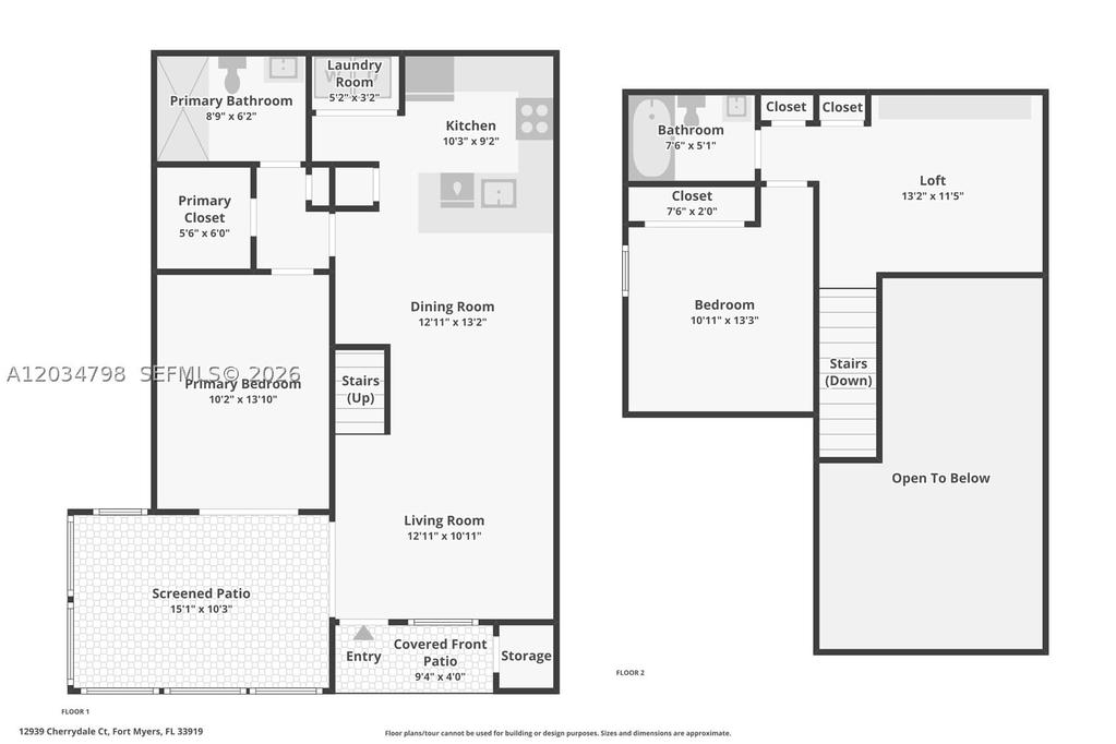 Real estate property located at 12939 Cherrydale Court, Lee, Sandalwood Estates, Fort Myers, FL