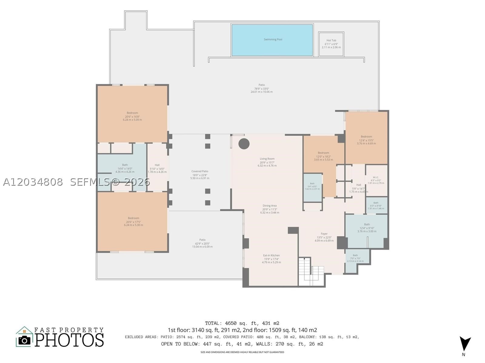 Real estate property located at 300 Sunny Isles Blvd #4-502, Miami-dade, Parque Towers Condo, Sunny Isles Beach, FL